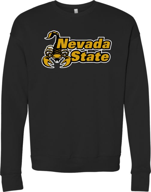 Nevada State Bella + Canvas Fleece Crew Nevada State Scorpion - ONLINE ONLY