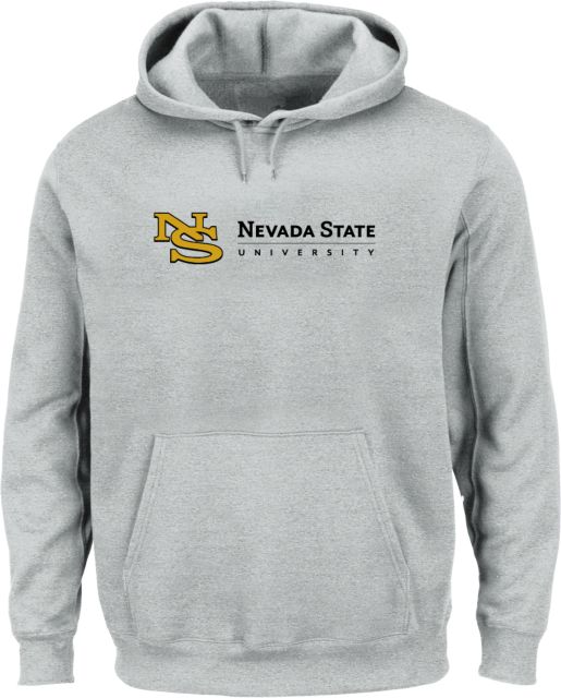 Nevada State Extended Sizes Hoodie NS Institutional Mark - ONLINE ONLY
