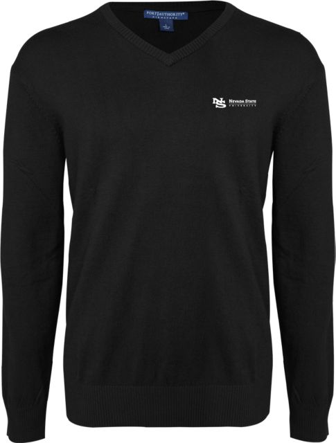 Nevada State VNeck Sweater NS Institutional Mark - ONLINE ONLY