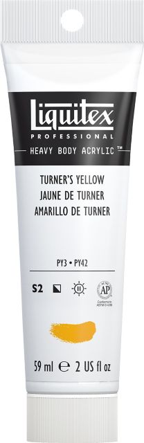 Heavy Body Acrylic 2oz Turners Yellow