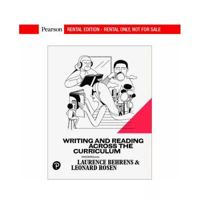 Writing & Reading Across the Curriculum (RRPHE RENTAL Edition)